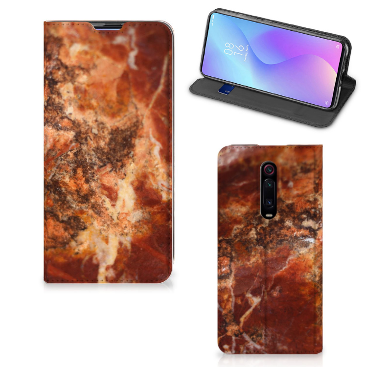 Xiaomi Redmi K20 Pro Standcase Marmer Bruin - B2C Telecom