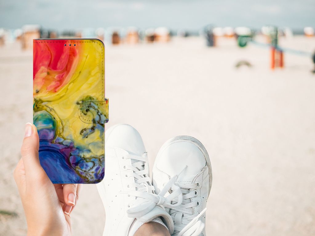 Hoesje Xiaomi Poco X4 Pro 5G Watercolor Dark