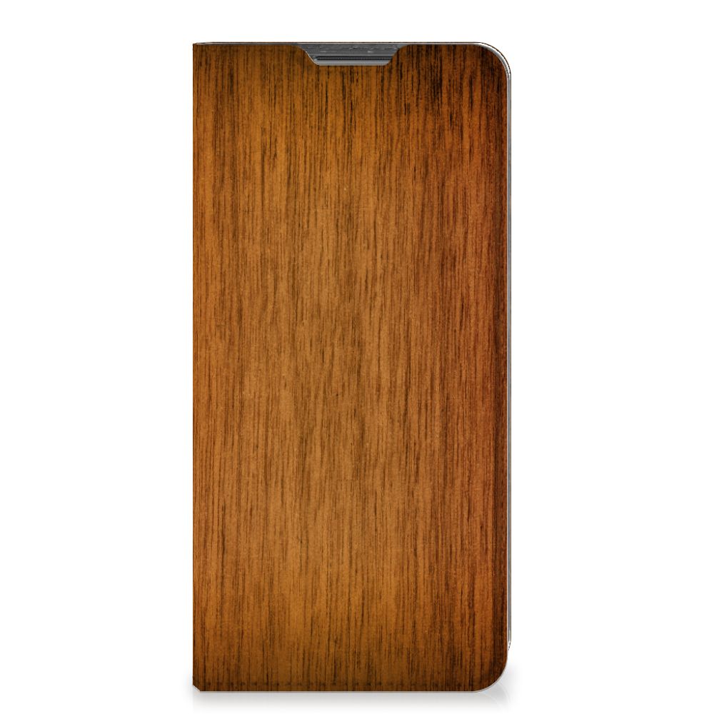 Xiaomi Redmi Note 11 Pro Book Wallet Case Donker Hout - B2C Telecom