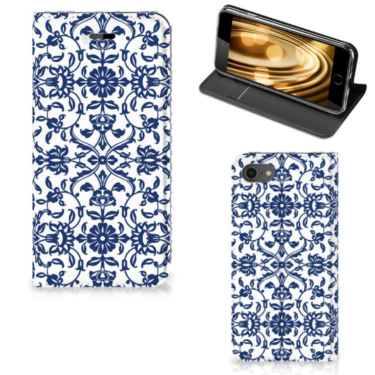 iPhone 7 | 8 | SE (2020) | SE (2022) Smart Cover Flower Blue