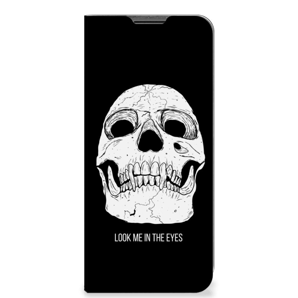 Mobiel BookCase Nokia G50 Skull Eyes - B2C Telecom