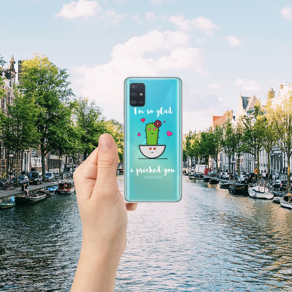 Samsung Galaxy A51 Telefoonhoesje met Naam Cactus Glad B2C Telecom