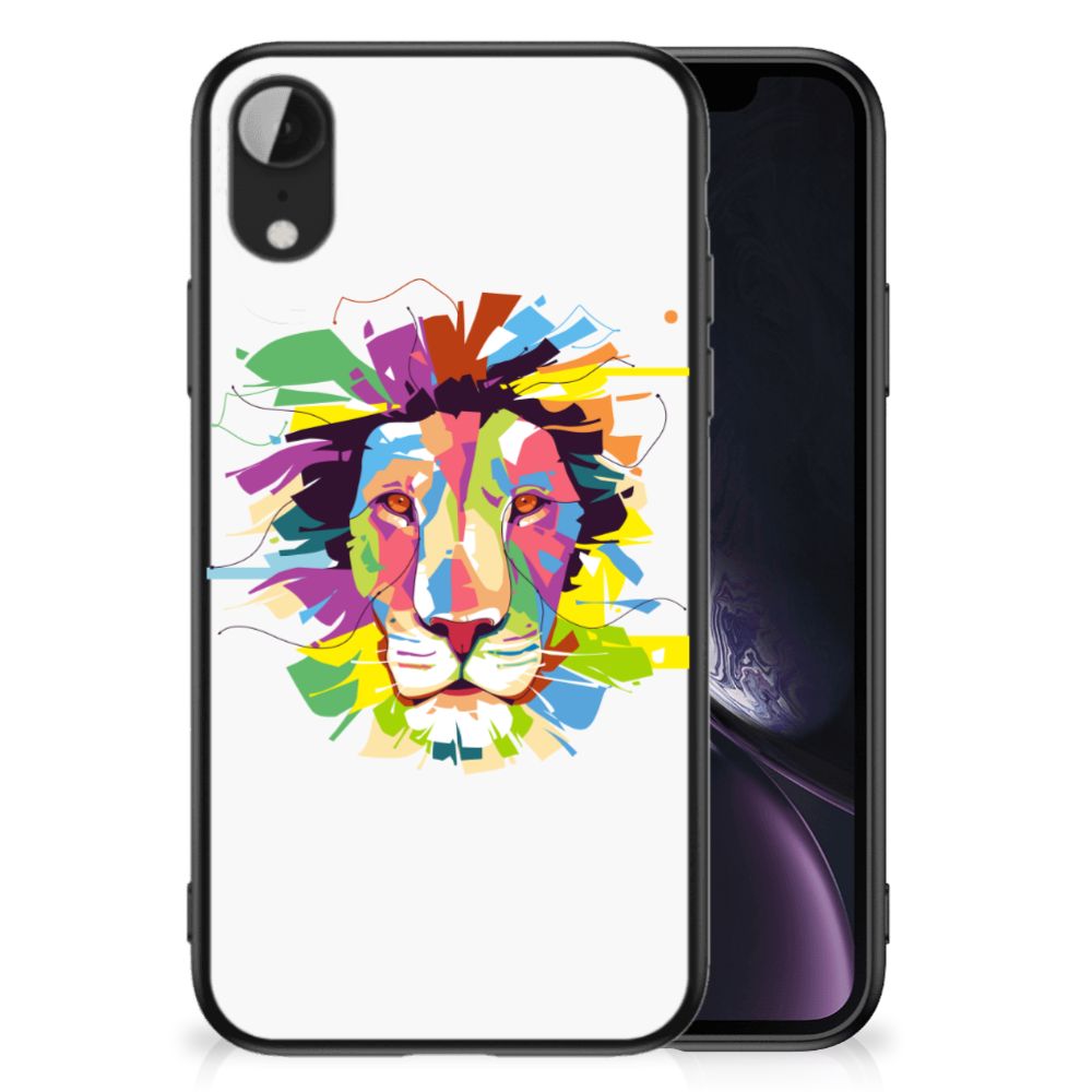 Apple iPhone XR Hoesje Lion Color