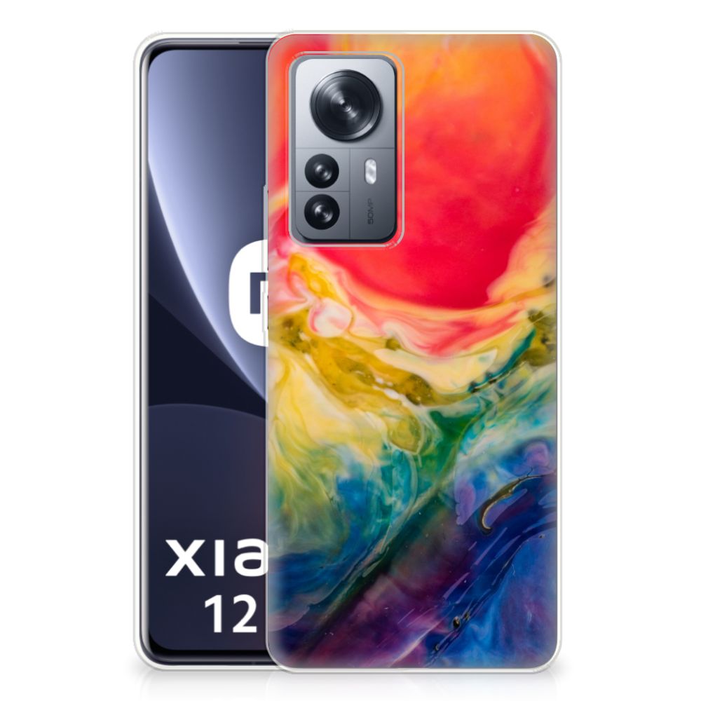 Hoesje maken Xiaomi 12 Pro Watercolor Dark B2C Telecom