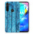 Motorola Moto G8 Power Bumper Hoesje Wood Blue B2C Telecom