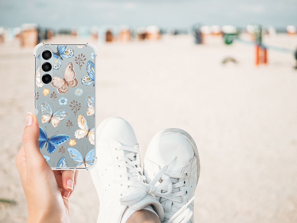 Case Anti-shock voor Samsung Galaxy A54 Vlinder B2C Telecom