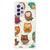 Samsung Galaxy A33 Case Anti-shock Vrolijke Uilen B2C Telecom