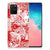 Silicone Back Case Samsung Galaxy S10 Lite Angel Skull Rood
