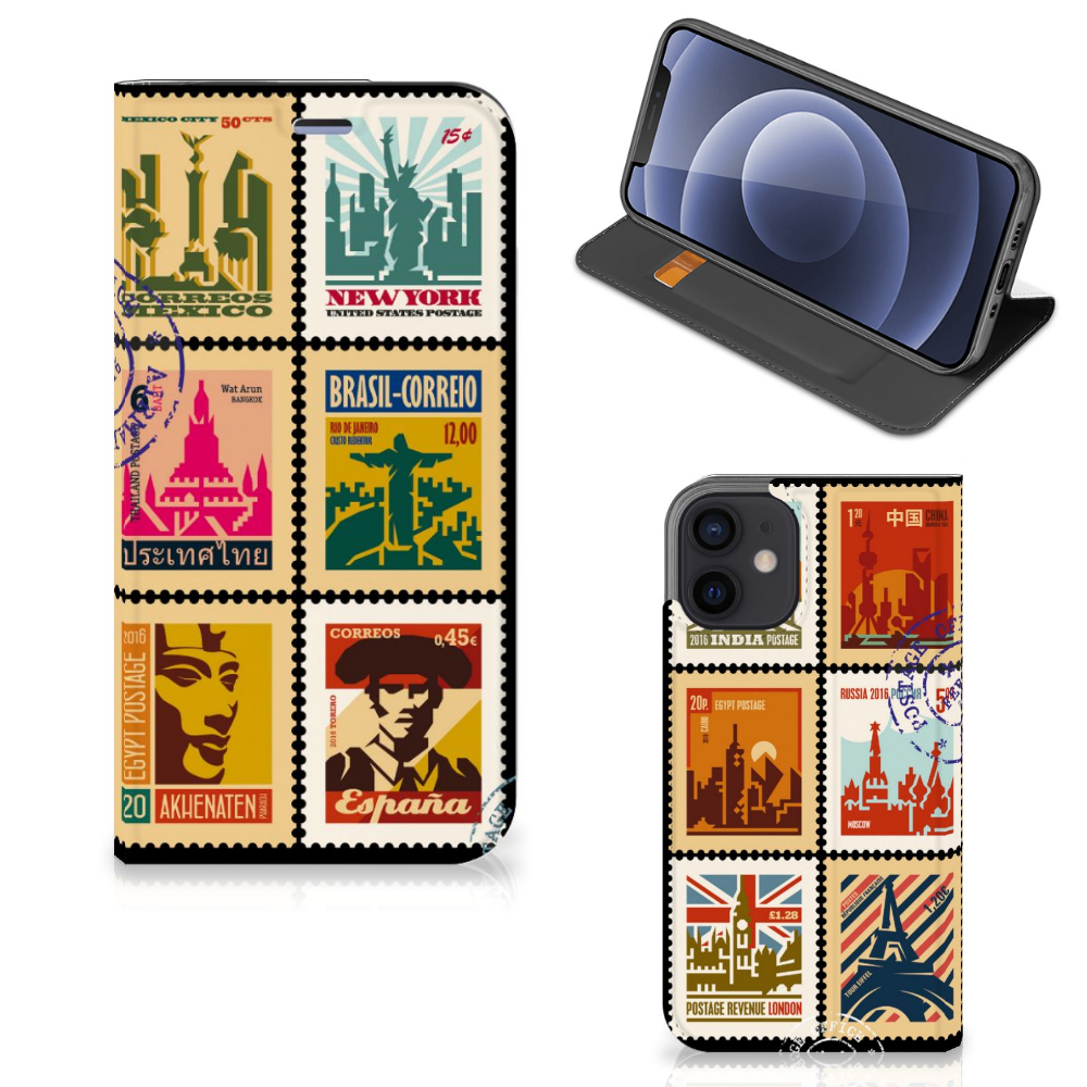 iPhone 12 Mini Book Cover Postzegels - B2C Telecom