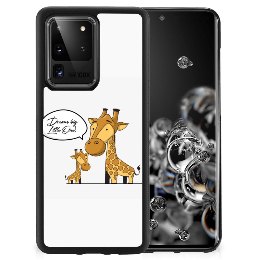 Samsung Galaxy S20 Ultra Bumper Hoesje Giraffe