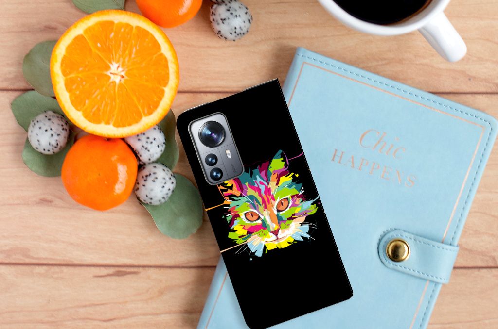 Xiaomi 12 Pro Magnet Case Cat Color - B2C Telecom