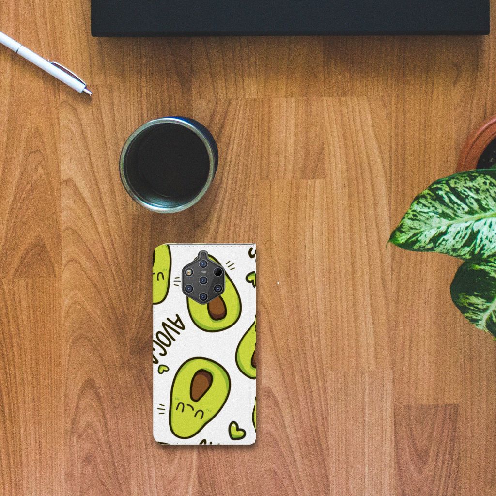Nokia 9 PureView Magnet Case Avocado Singing