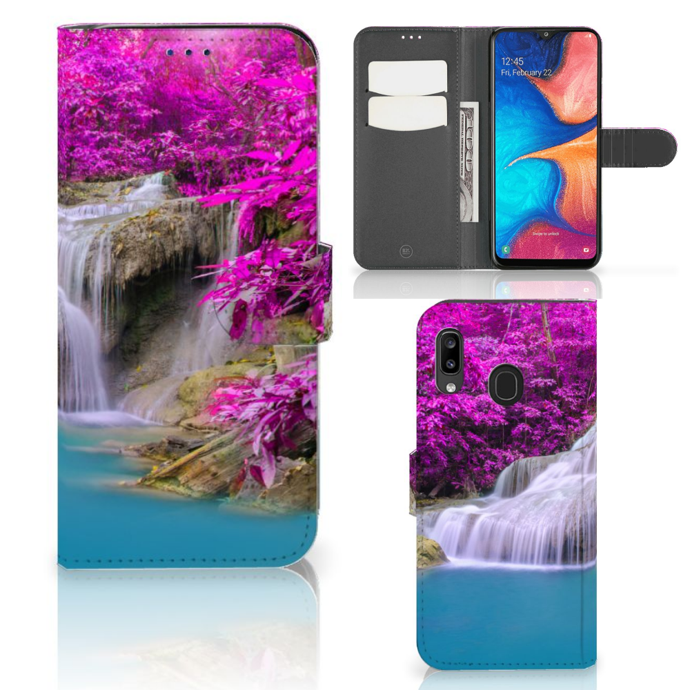 Samsung Galaxy A30 Flip Cover Waterval