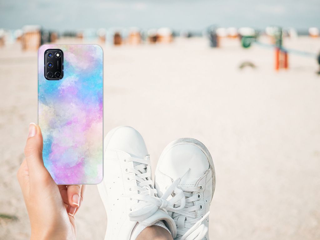 Hoesje maken OPPO A52 | A72 Watercolor Light B2C Telecom