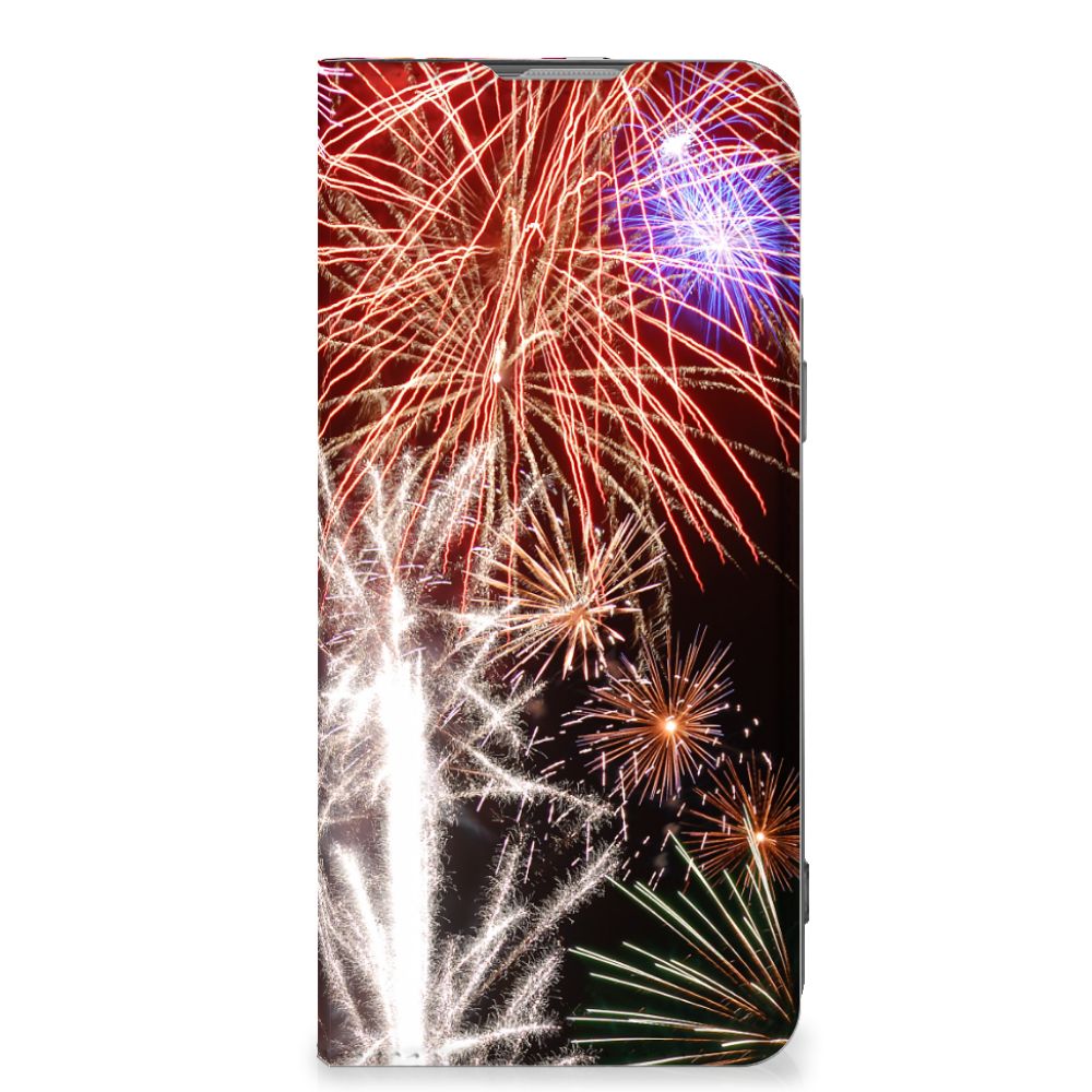 OnePlus Nord 2T Hippe Standcase Vuurwerk - B2C Telecom