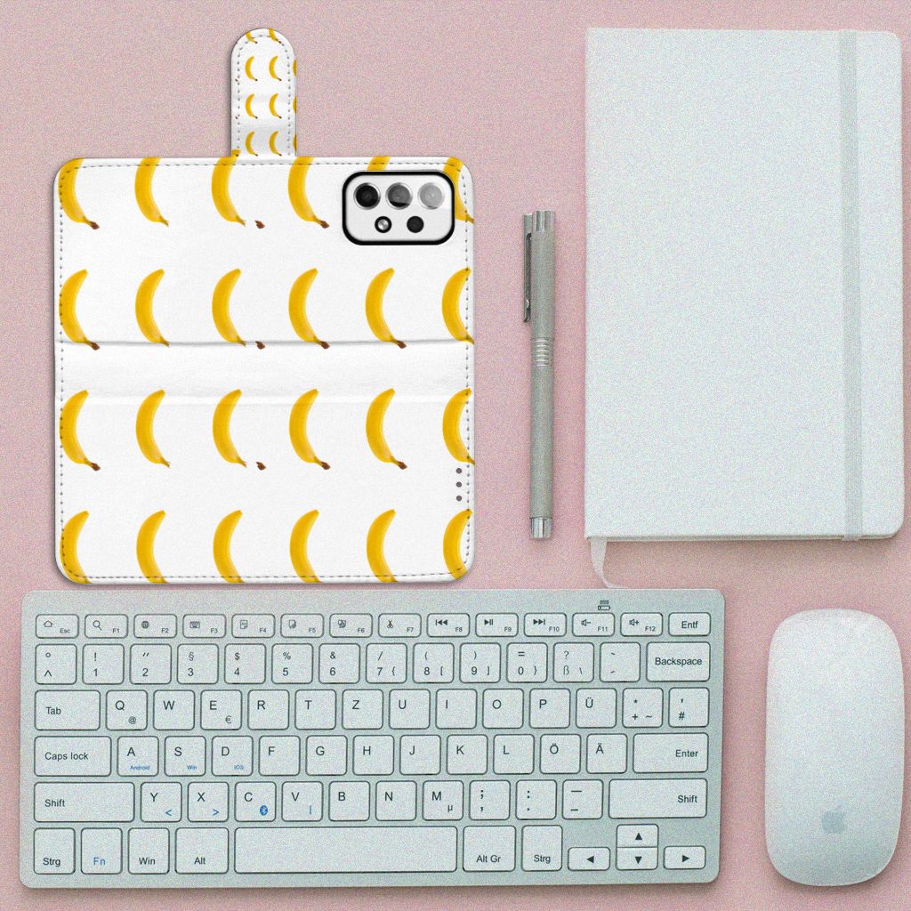 Samsung Galaxy A73 5G Book Cover Banana