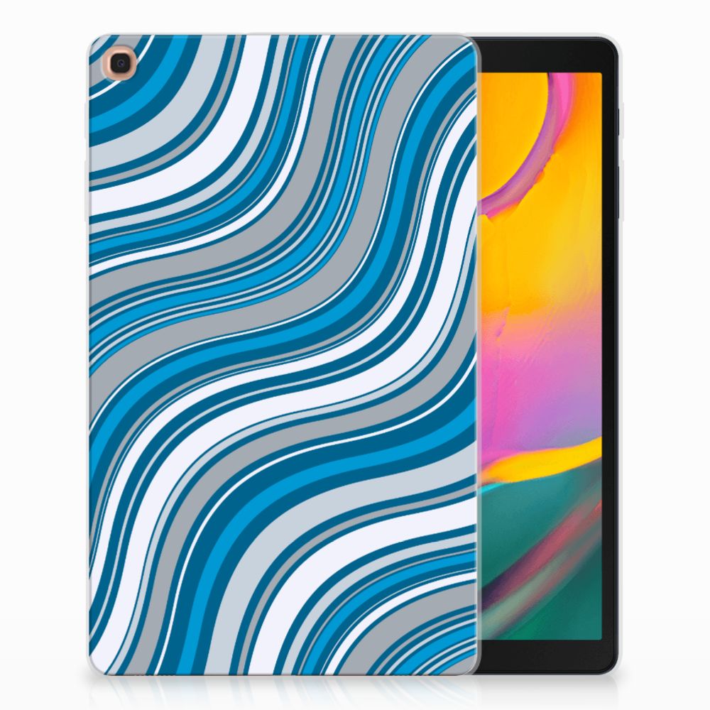 Samsung Galaxy Tab A 10.1 (2019) Hippe Hoes Waves Blue