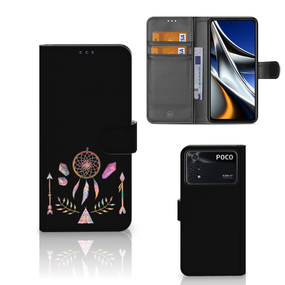 Xiaomi Poco X4 Pro 5G Leuk Hoesje Boho Dreamcatcher