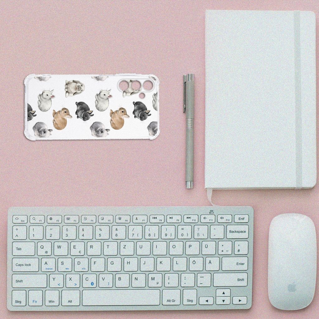 Case Anti-shock voor Samsung Galaxy A15 Konijntjes B2C Telecom