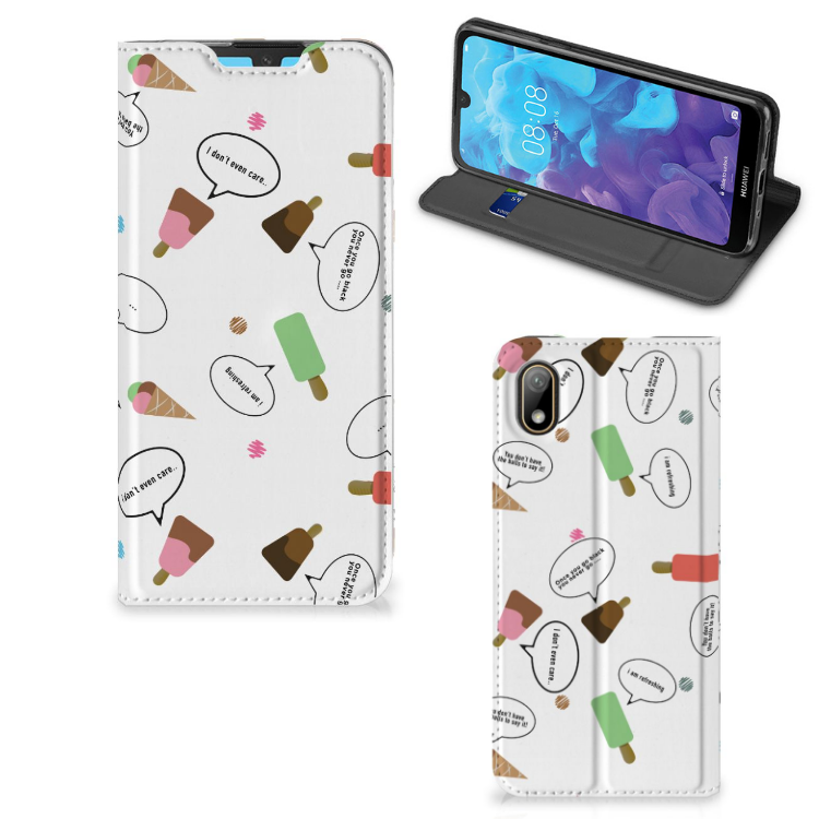 Huawei Y5 (2019) Flip Style Cover IJsjes - B2C Telecom