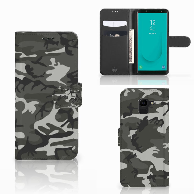 Samsung Galaxy J6 2018 Telefoon Hoesje Army Light