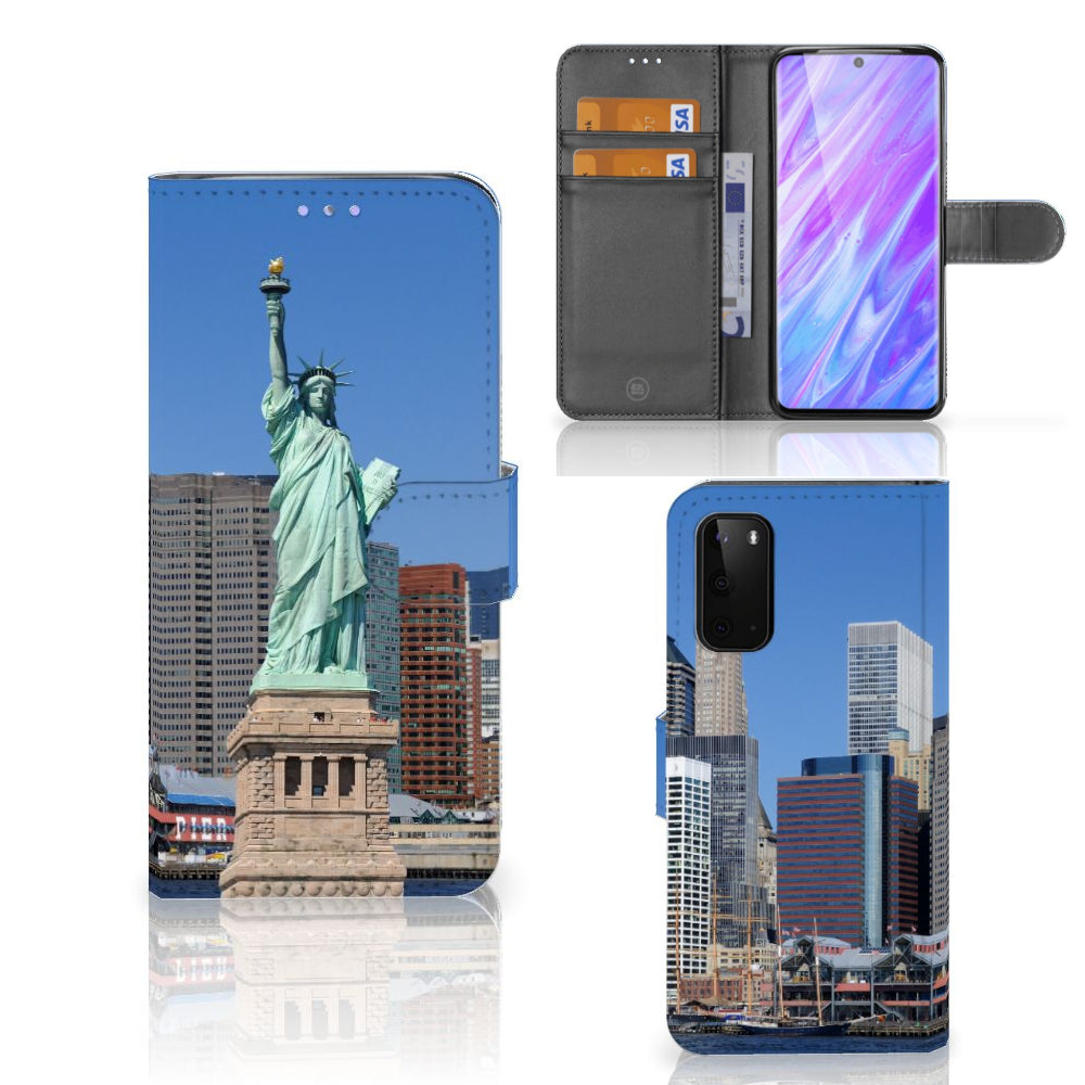 Samsung Galaxy S20 Flip Cover Vrijheidsbeeld