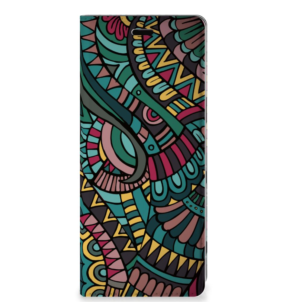 Sony Xperia 5 Hoesje met Magneet Aztec - B2C Telecom