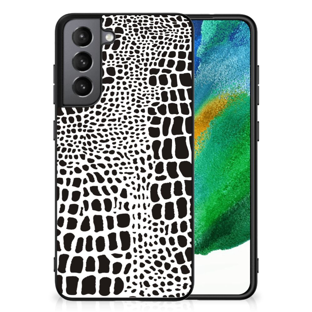Samsung Galaxy S21FE Dierenprint Telefoonhoesje Slangenprint