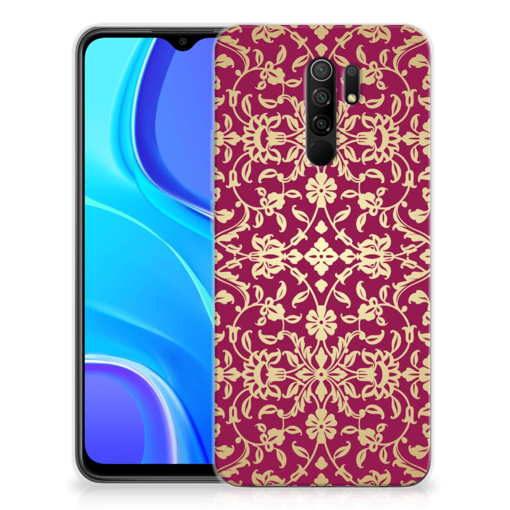 Siliconen Hoesje Xiaomi Redmi 9 Barok Pink B2C Telecom