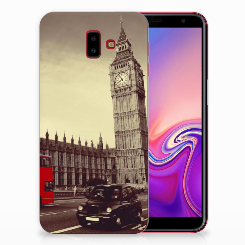 Samsung Galaxy J6 Plus (2018) Siliconen Back Cover Londen