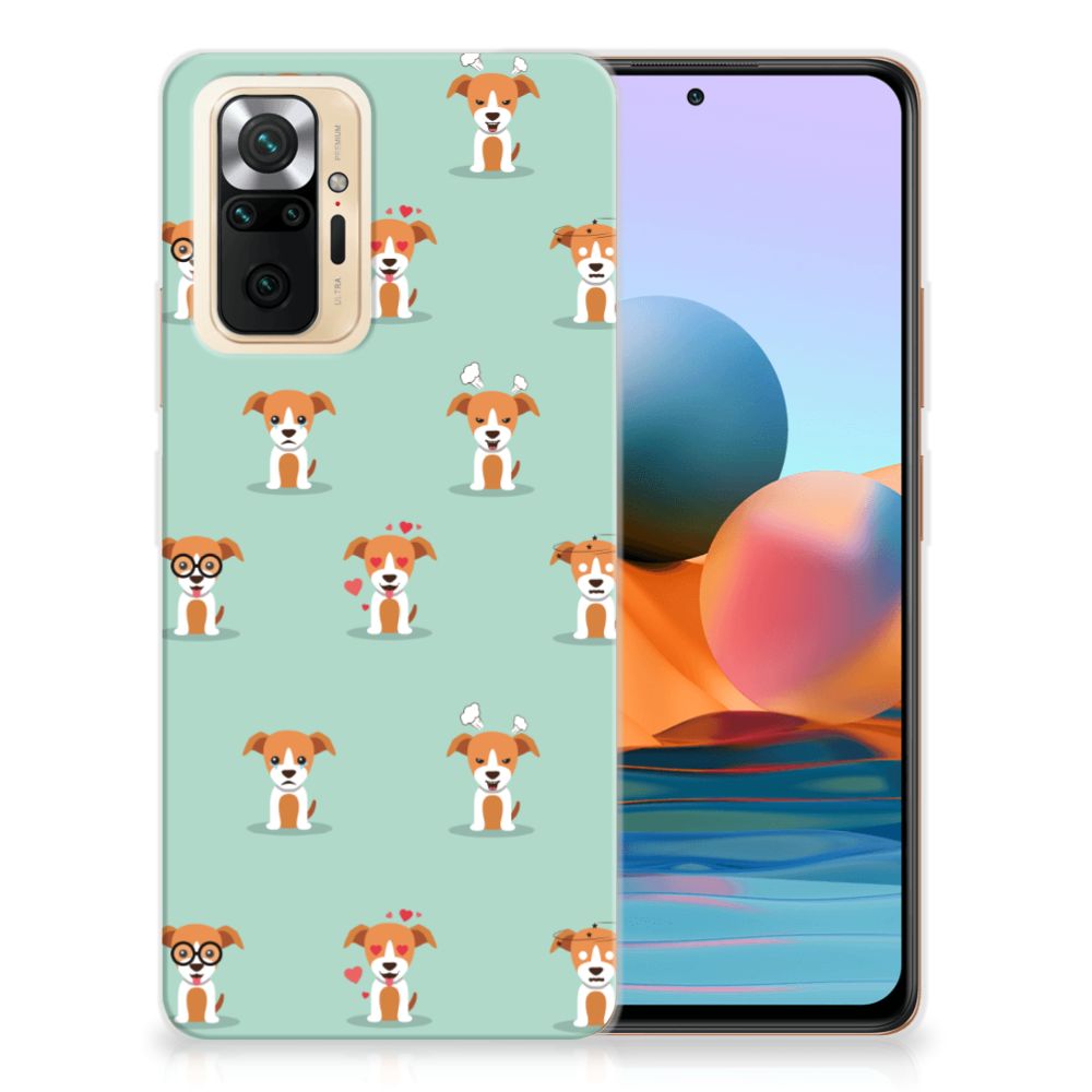 Xiaomi Redmi Note 10 Pro TPU Hoesje Pups