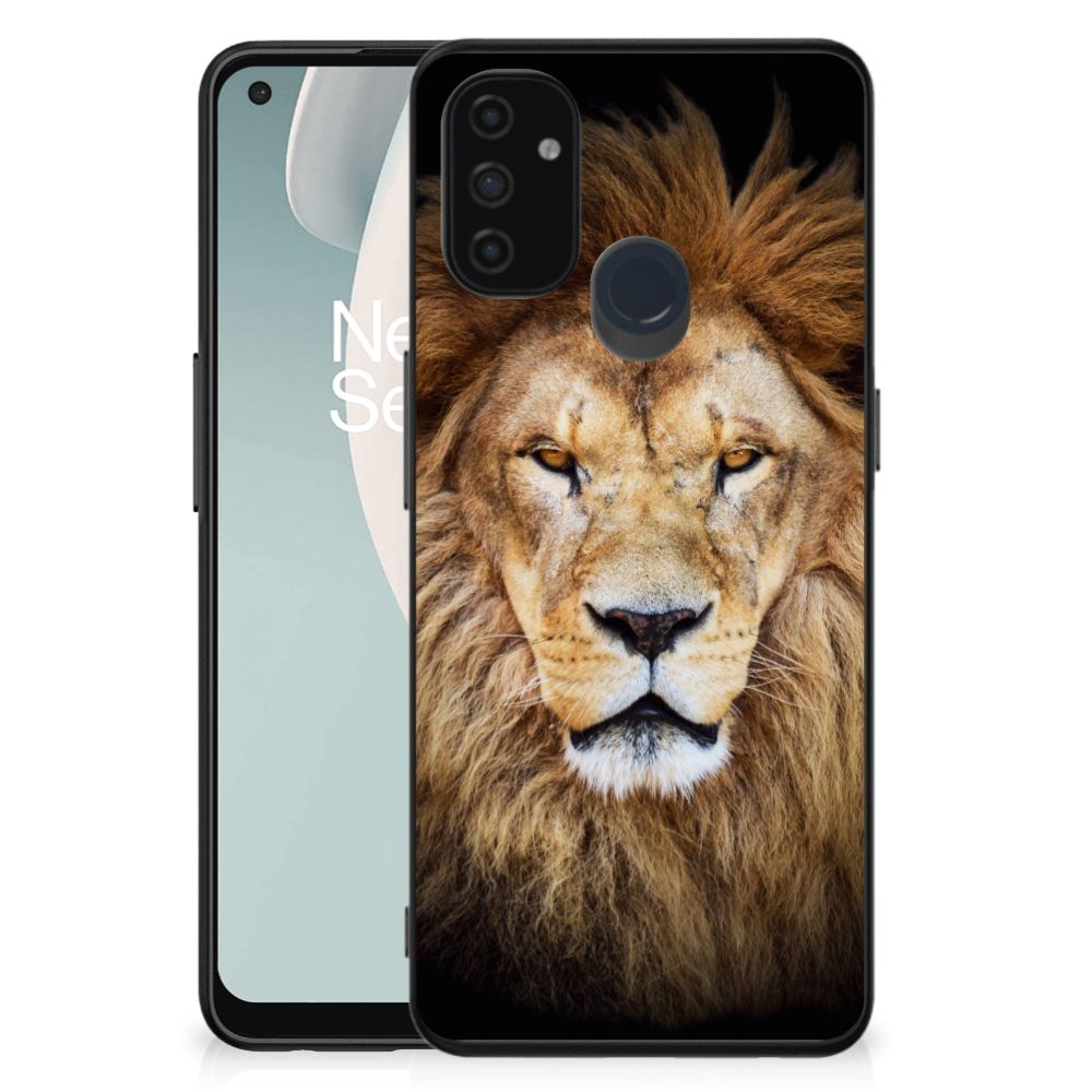 OnePlus Nord N100 Dierenprint Telefoonhoesje Leeuw