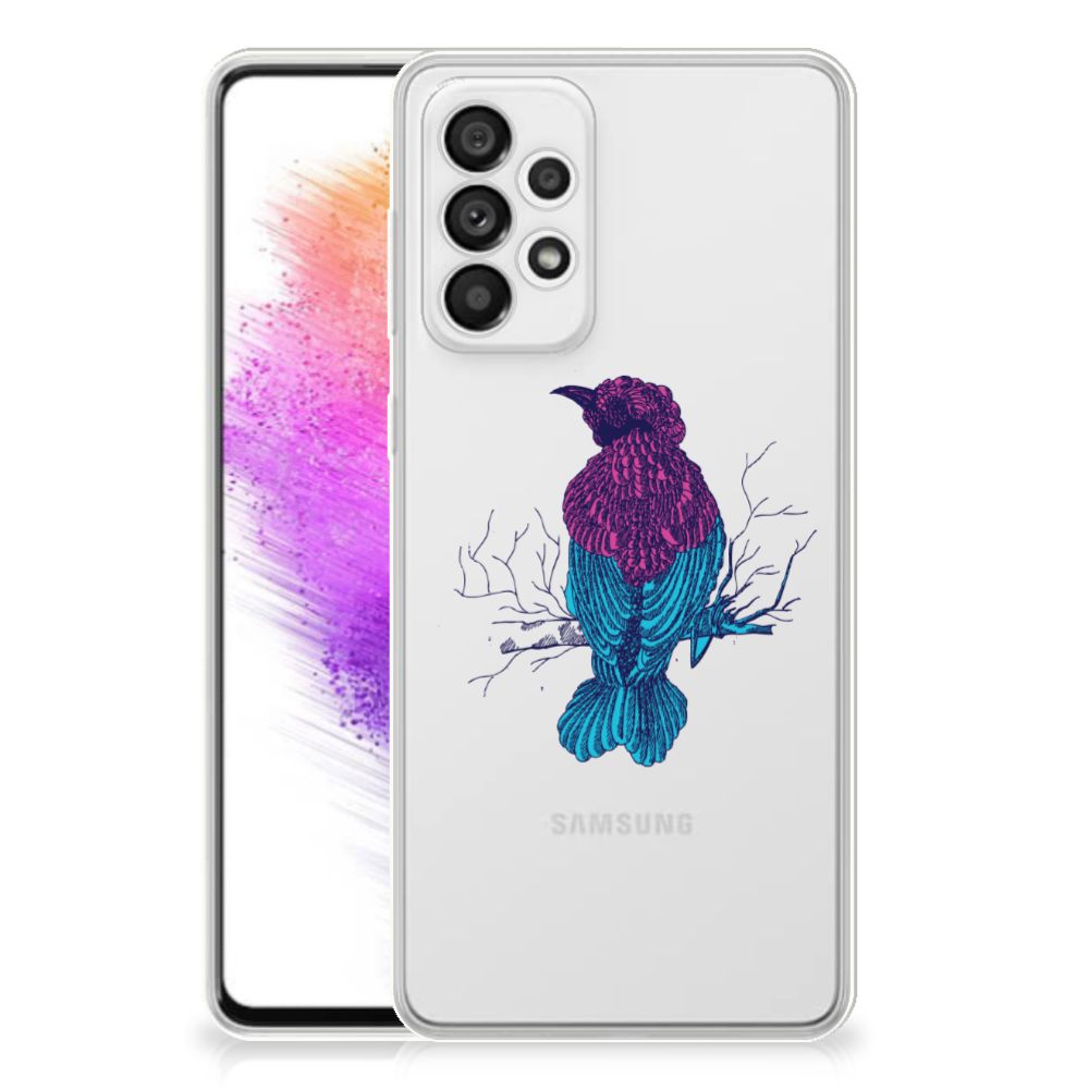 Samsung Galaxy A73 5G Telefoonhoesje met Naam Merel B2C Telecom