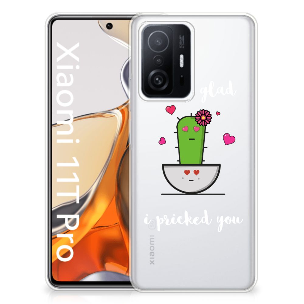Xiaomi 11T | 11T Pro Telefoonhoesje met Naam Cactus Glad B2C Telecom