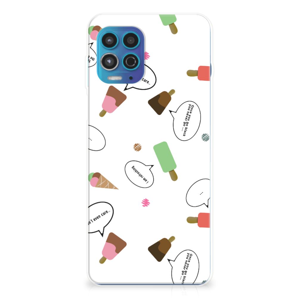 Motorola Moto G100 Siliconen Case IJsjes B2C Telecom