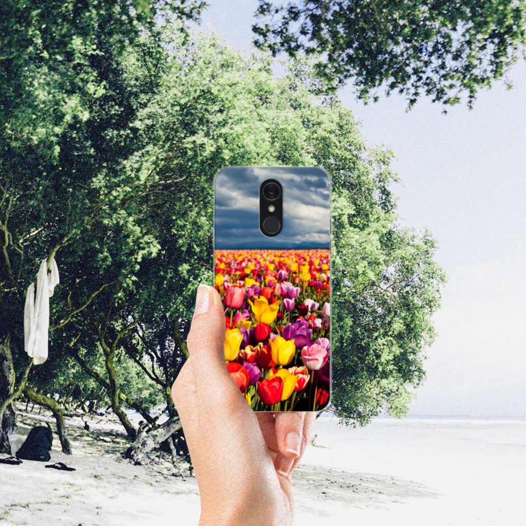 LG Q7 TPU Case Tulpen
