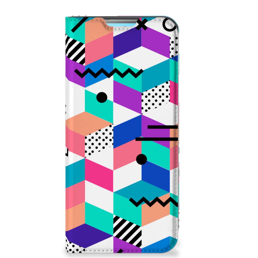 Xiaomi Redmi 10 Stand Case Blokken Kleurrijk - B2C Telecom