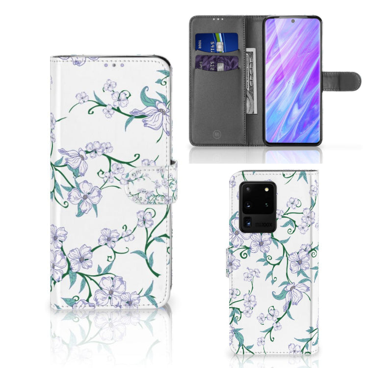 Samsung Galaxy S20 Ultra Uniek Hoesje Blossom White