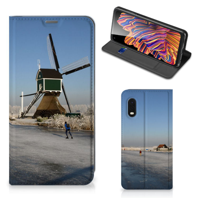 Samsung Xcover Pro Book Cover Schaatsers
