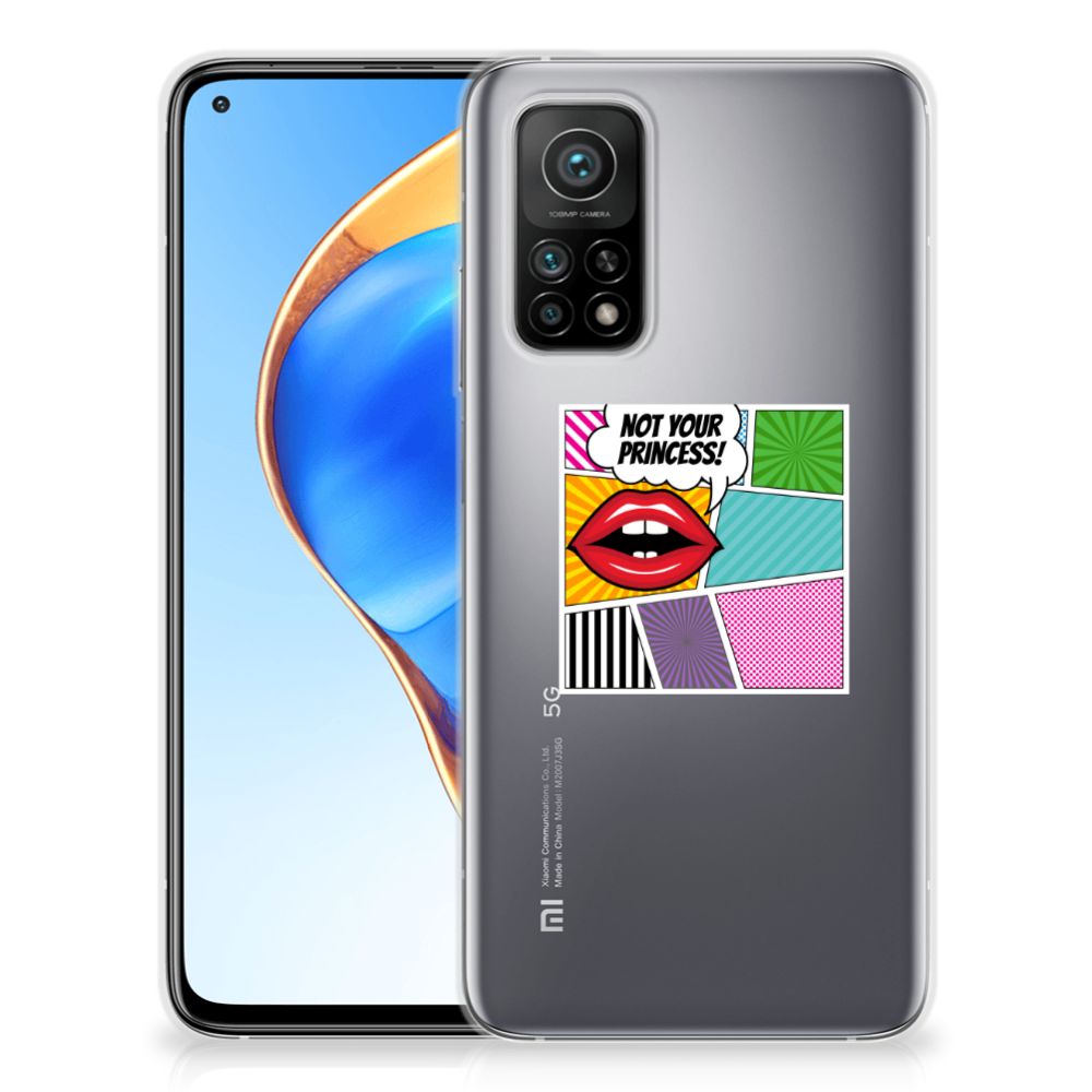Xiaomi Mi 10T | 10T Pro Silicone Back Cover Popart Princess