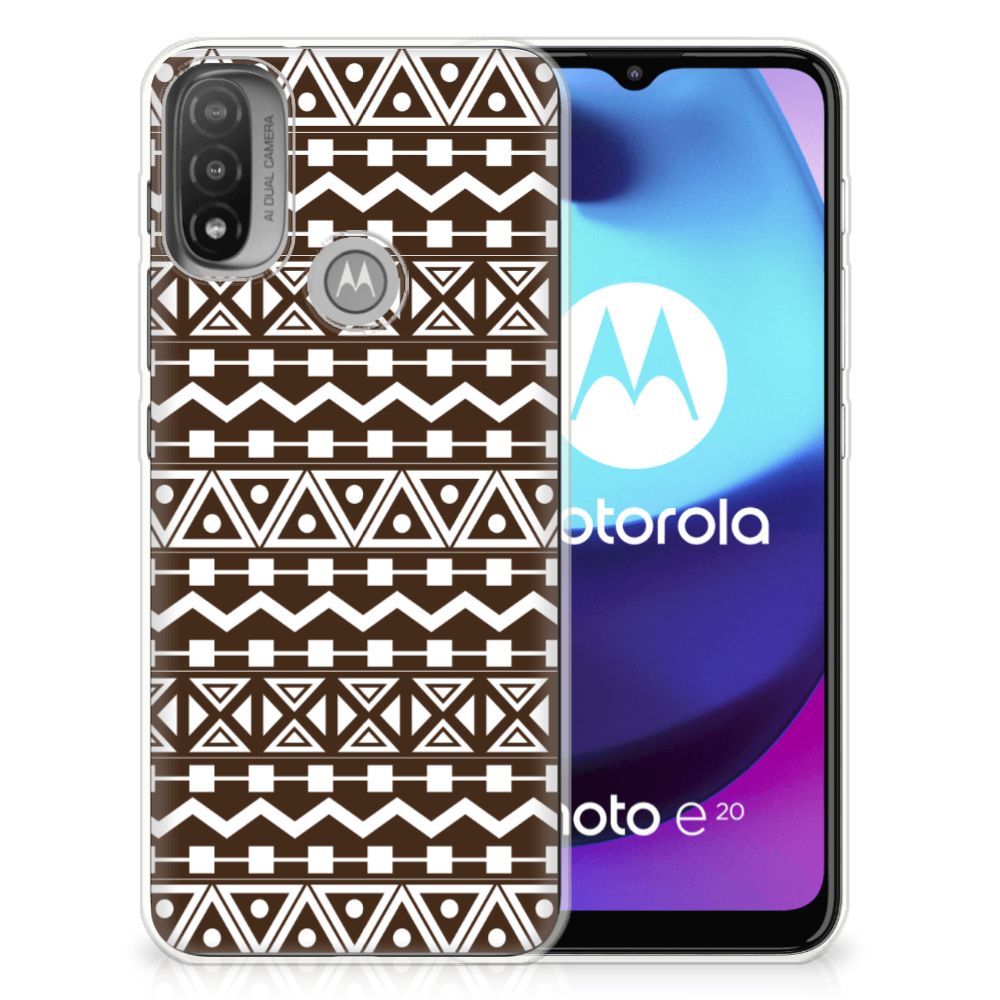 Motorola Moto E20 | E40 TPU bumper Aztec Brown B2C Telecom