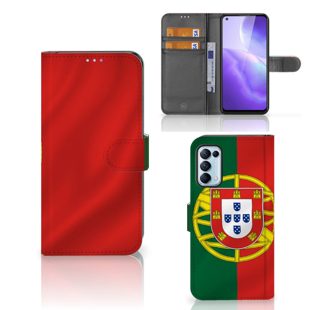 OPPO Find X3 Lite Bookstyle Case Portugal
