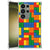 Samsung Galaxy S24 Ultra Doorzichtige Silicone Hoesje Blokken B2C Telecom