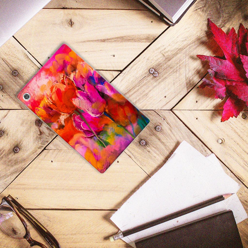 Tablethoes Lenovo Tab M10 Plus Tulips - B2C Telecom