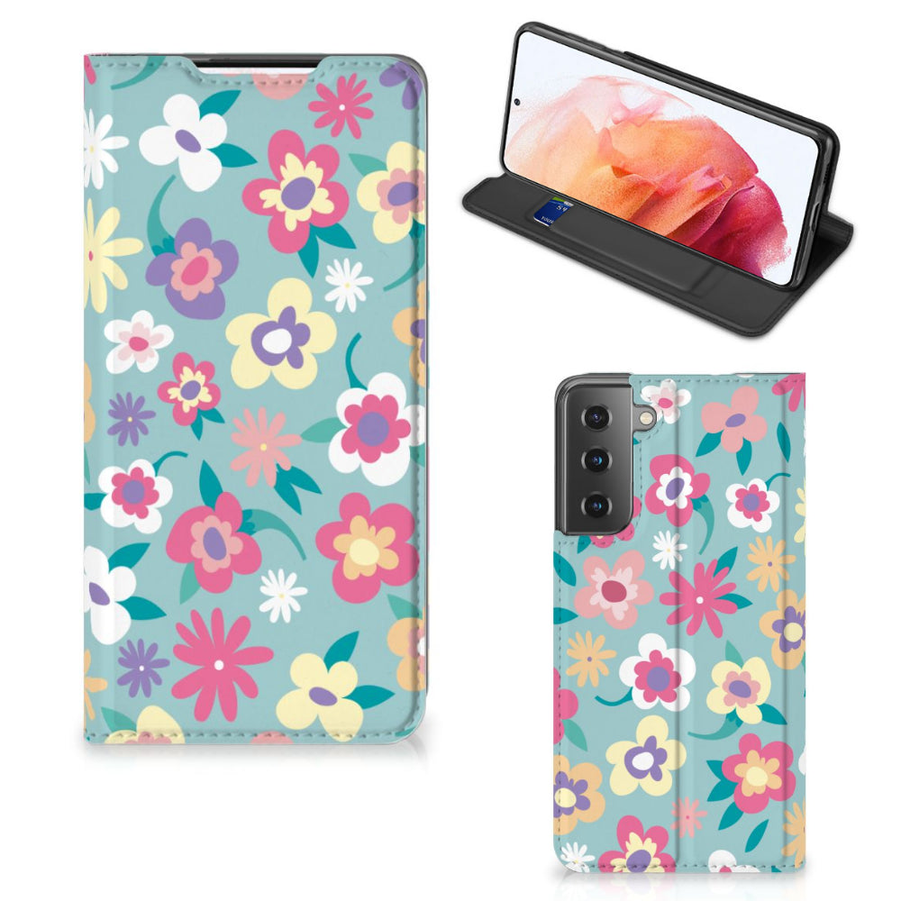 Samsung Galaxy S21 Smart Cover Flower Power