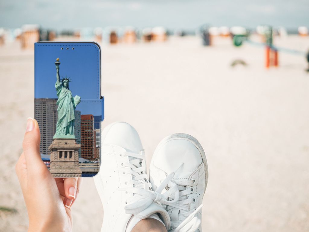 Samsung Galaxy M10 Flip Cover Vrijheidsbeeld