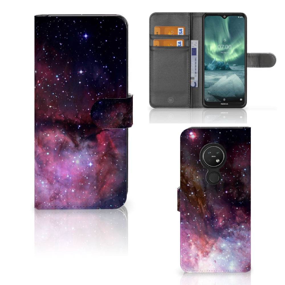 Book Case voor Nokia 7.2 | Nokia 6.2 Galaxy