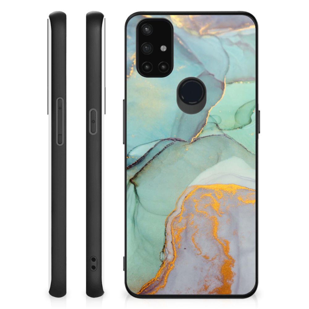 Kleurrijke Telefoonhoesje voor OnePlus Nord N10 5G Watercolor Mix B2C Telecom