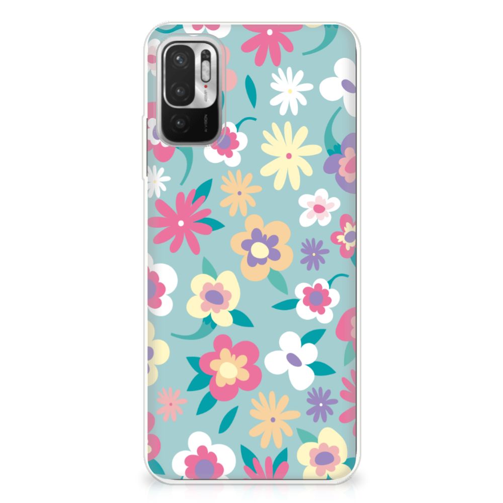 Xiaomi Redmi Note 10/10T 5G | Poco M3 Pro TPU Case Flower Power