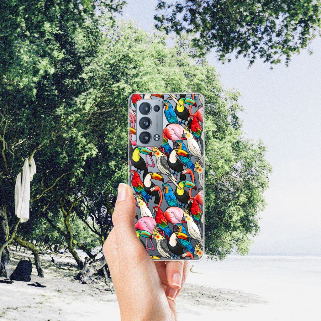 OPPO Reno 6 Pro Plus 5G TPU Hoesje Birds B2C Telecom